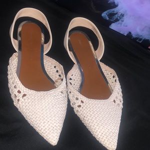 Zara pointed toe flats